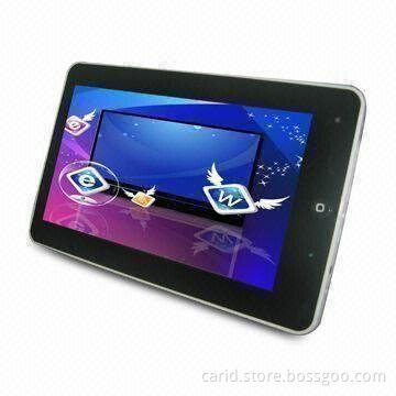 7-inch Tablet PC, 800 x 480 Pixels Resolution, Supports Multiple Languages